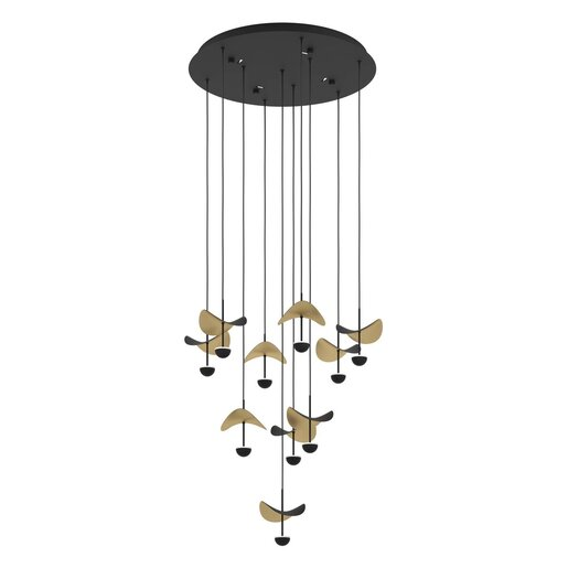 LED Závěsné osvětlení Eglo DRACERA černá 390339 Eglo