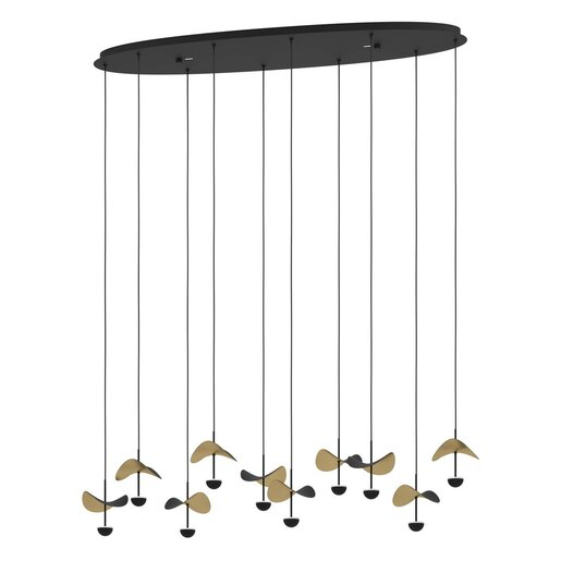 LED Závěsné osvětlení Eglo DRACERA černá 390342 Eglo