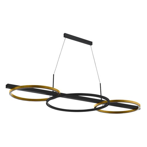 LED Závěsné osvětlení Eglo LANACERA zlatá 390087 Eglo