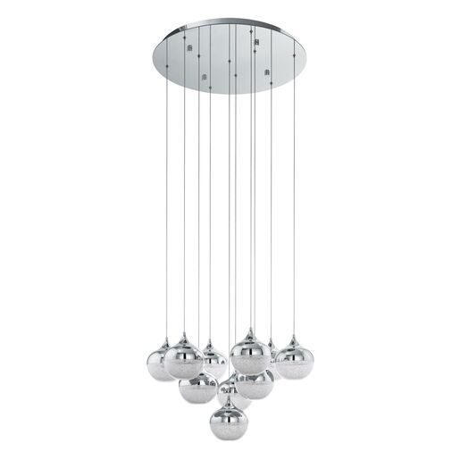 LED Závěsné osvětlení Eglo MIOGLIA chrom 39527 Eglo