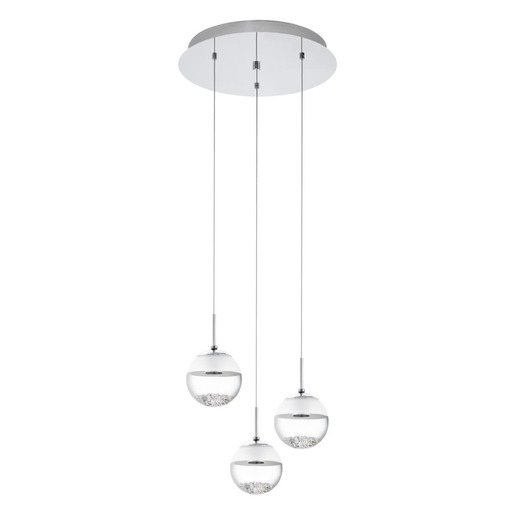 LED Závěsné osvětlení Eglo MONTEFIO 1 chrom 93709 Eglo
