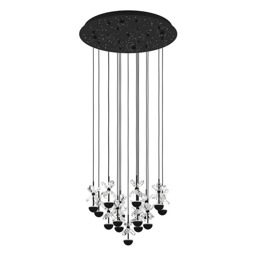 LED Závěsné osvětlení Eglo PIANOPOLI 2 černá 390277 Eglo