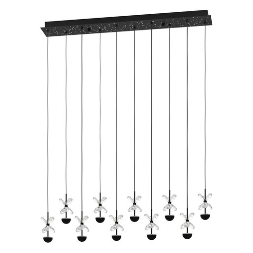 LED Závěsné osvětlení Eglo PIANOPOLI 2 černá 390278 Eglo