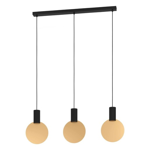 LED Závěsné osvětlení Eglo SARONA zlatá 900402 Eglo