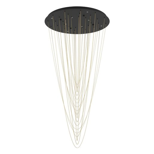 LED Závěsné osvětlení Eglo TREPUCO černá 390355 Eglo