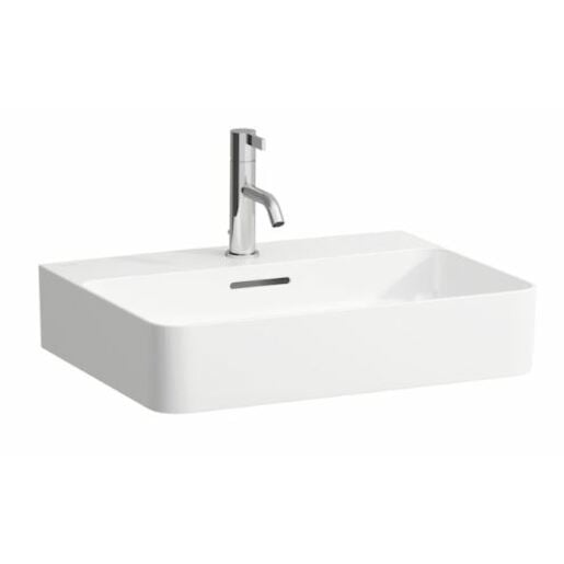Laufen Val umyvadlo 55x42 cm otvor pro baterii uprostřed H8102820001041 Laufen