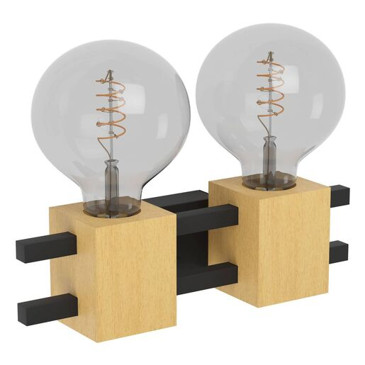 Nástěnná lampa Eglo LEVANTARA černá 390192 Eglo