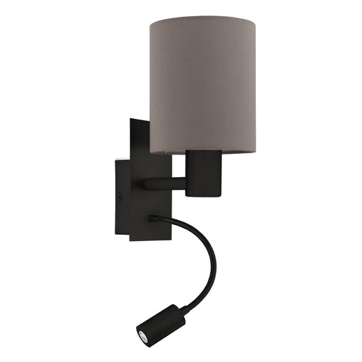 Nástěnná lampa Eglo PASTERI černá 900701 Eglo