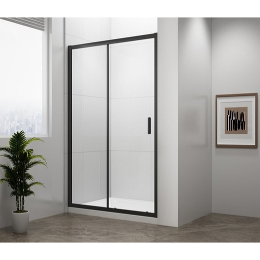 Polysan Easy Black sprchové dveře 130 cm EL1315B Polysan