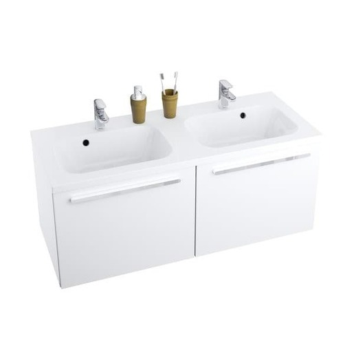 Ravak Chrome koupelnová skříňka pod umyvadlo 120x49 cm bílá x000000536 SD1200CHROMEBI Ravak