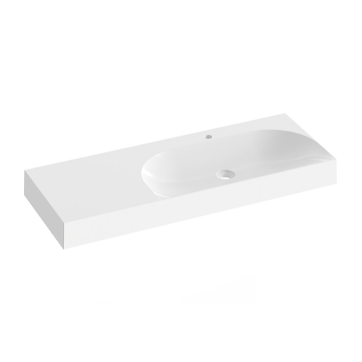Ravak Lite umyvadlo 120x45 cm otvor pro baterii