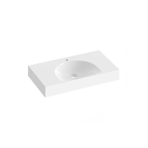 Ravak Lite umyvadlo 80x45 cm otvor pro baterii