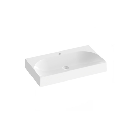 Ravak Lite umyvadlo 80x45 cm otvor pro baterii