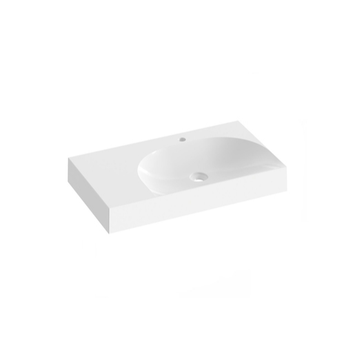 Ravak Lite umyvadlo 80x45 cm otvor pro baterii