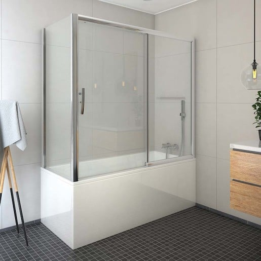 Roth PXVB boční stěna k vanové zástěně 150x75 cm brillant 452-7500000-00-02 Roth