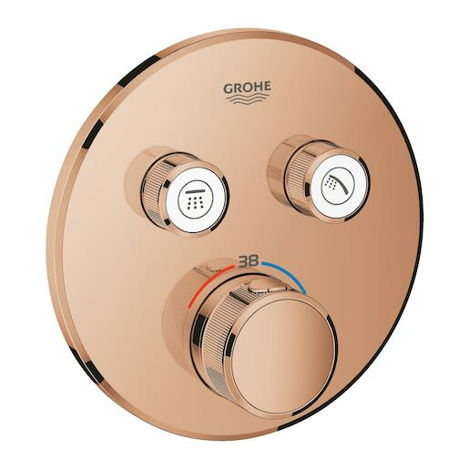 Sprchová baterie GROHE Grohtherm Smartcontrol bez podomítkového tělesa Warm Sunset 29119DA0 Grohe