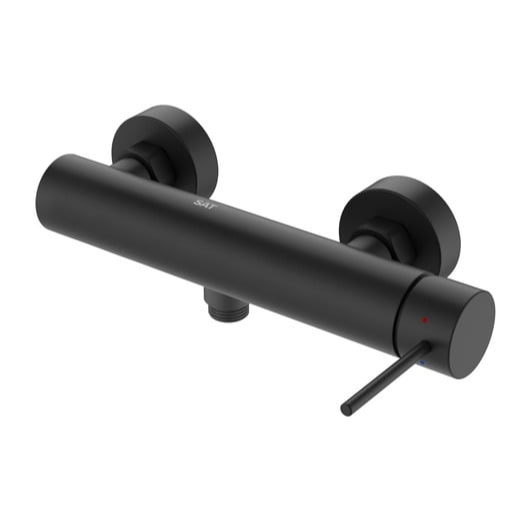 Sprchová baterie SAT Aurum bez sprchového setu 150 mm černá matná SATBAUR268C SAT