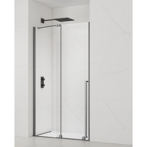 Sprchové dveře 110 cm SAT Xmotion PVD Gun metal SATBWIXM110NIKAGM SAT