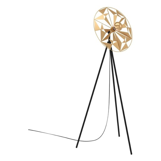 Stojací lampa Eglo CASTANUELO zlatá 43809 Eglo