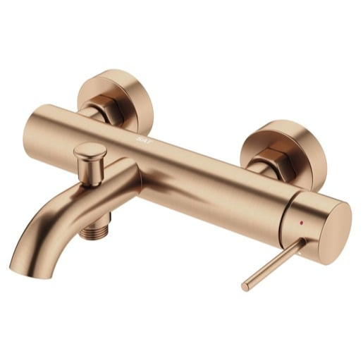 Vanová baterie SAT Aurum bez sprchového setu 150 mm broušená rose gold SATBAUR222BRG SAT