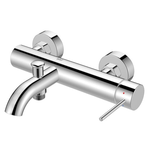 Vanová baterie SAT Aurum bez sprchového setu 150 mm chrom SATBAUR222CR SAT