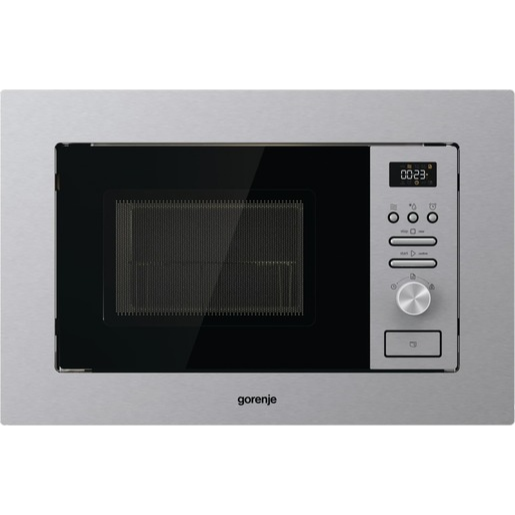 Vestavná mikrovlnná trouba s grilem Gorenje nerez BMI201AG1X Gorenje