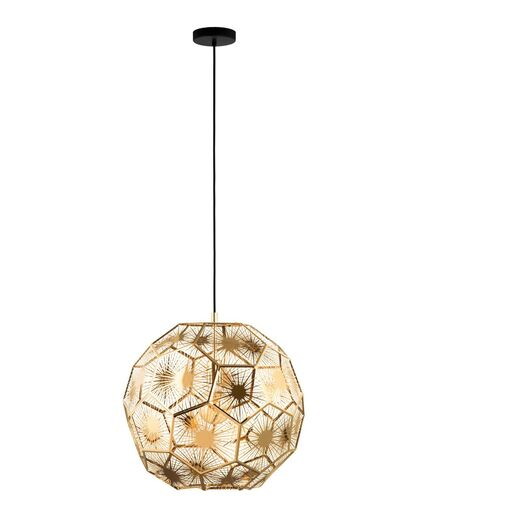 Závěsné osvětlení Eglo SKOURA mosaz 39756 Eglo