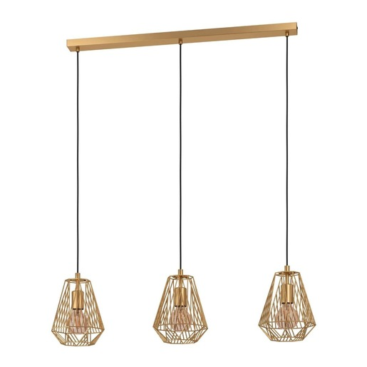 Závěsné osvětlení Eglo STYPE zlatá 43696 Eglo