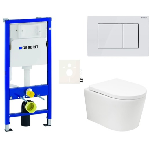 Závěsný wc set do lehkých stěn / předstěnová SAT BREVIS SIKOGESBRTORD30