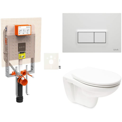 Závěsný wc set k zazdění VitrA Normus SIKOVZNOR54600 SAT