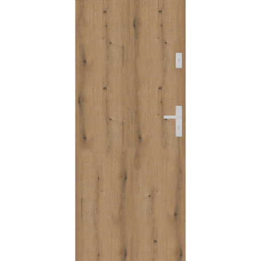 Bezpečnostní vchodové RC2 dveře Naturel Technické levé 80 cm dub evoke B2DE80L Naturel