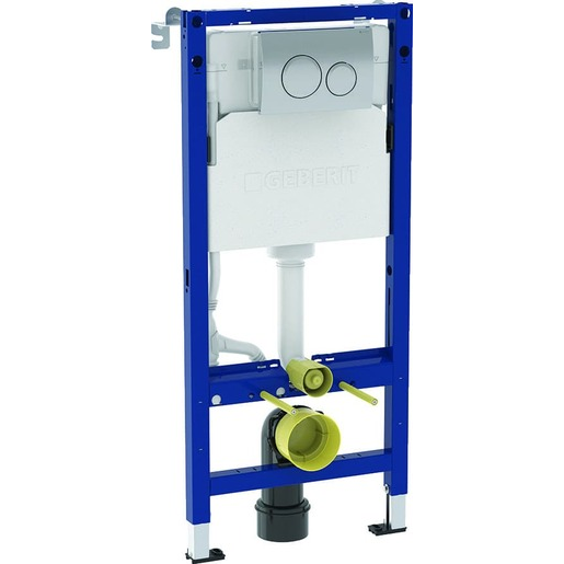 Geberit Duofix nádržka do lehké stěny k wc s tlačítkem chrom lesk 458.134.21.3 Geberit