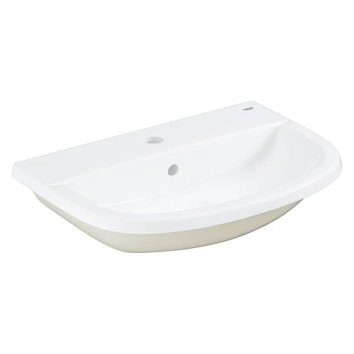 Grohe Bau Ceramic zápustné umyvadlo 56x40 cm alpská bílá otvor pro baterii uprostřed 39422000 G39422000 Grohe