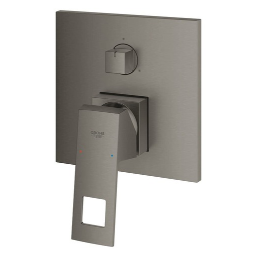Grohe Eurocube sprchová a vanová baterie bez podomítkového tělesa kartáčovaný hard graphite 24094al0 G24094AL0 Grohe