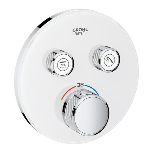Grohe Smart Control termostat s termostatickou baterií moon white