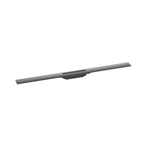 Hansgrohe RainDrain Flex sprchový žlab 100 cm nerez kartáčovaný černý chrom 56 046 340 Hansgrohe