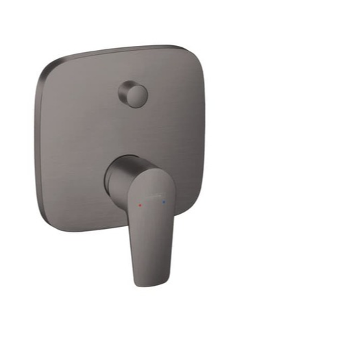 Hansgrohe Talis E sprchová a vanová baterie bez podomítkového tělesa kartáčovaný černý chrom 71 745 340 Hansgrohe