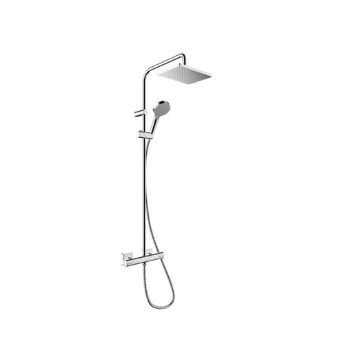 Hansgrohe Vernis Shape sprchový systém na stěnu s termostatickou baterií chrom 26 319 000 Hansgrohe