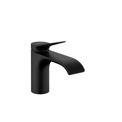 Hansgrohe Vivenis ventil umyvadlový bez výpusti matná černá 75 013 670 Hansgrohe