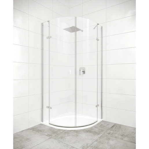 Hüppe Strike New sprchový kout čtvrtkruh 90x90 cm SIKOKHS90TCRSET Hüppe