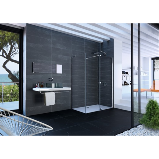 Hüppe Xtensa sprchová zástěna walk-in / dveře 110x90 cm x11090p HUPPEX11090P Hüppe