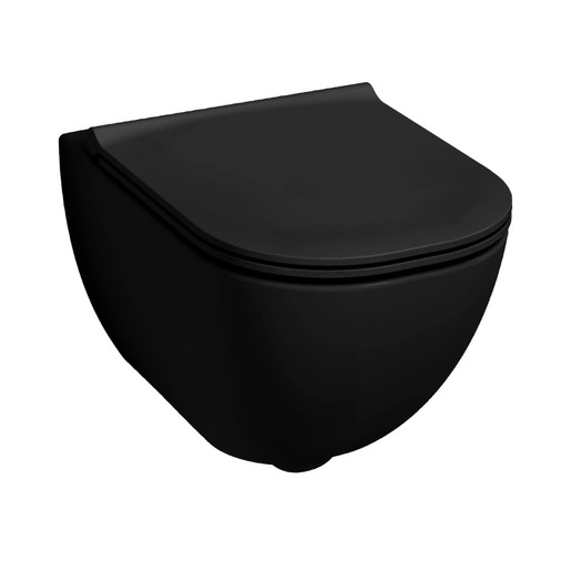 Jika MIO-N wc závěsné černá mat zadní odpad H8217147160001 Jika