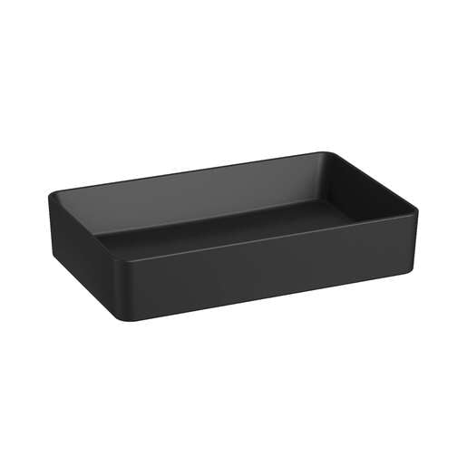 Jika Pure umyvadlo na desku 60x38 cm černá mat bez přepadu H8184277161121 Jika