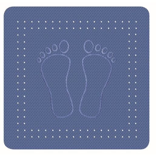 Kleine Wolke Foot protiskluzová podložka do vany modrá 55x55 cm 4 388 720 002 Kleine Wolke