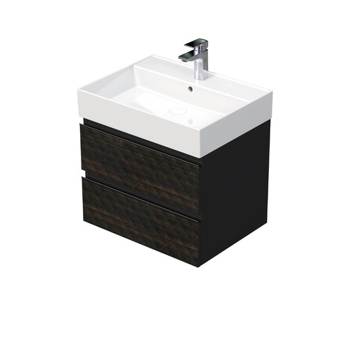 Koupelnová skříňka s umyvadlem SAT Cube Way 60x47