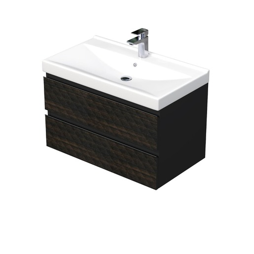 Koupelnová skříňka s umyvadlem SAT Cube Way 80x47