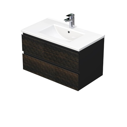 Koupelnová skříňka s umyvadlem SAT Cube Way 80x47