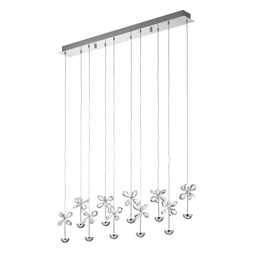 LED Závěsné osvětlení Eglo PIANOPOLI chrom 93663 Eglo