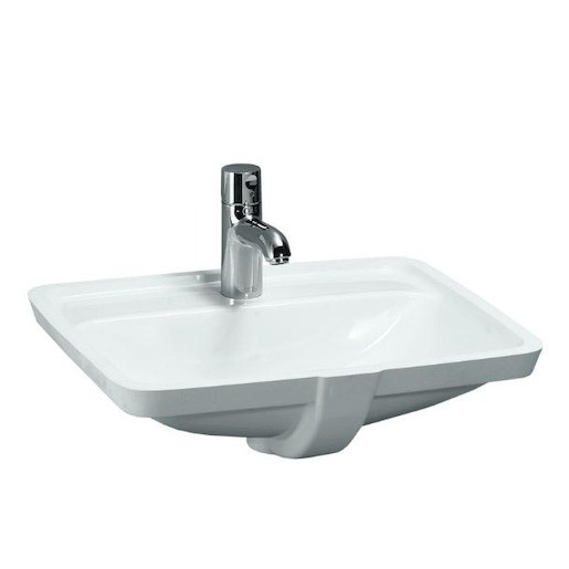 Laufen Laufen Pro umyvadlo 49x36 cm otvor pro baterii uprostřed h8119664001041 1196.6.400.104.1 Laufen