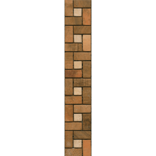 Listela Premium Mosaic Stone oranžová 5x30 cm mat L4STMOSMIX1 Premium Mosaic Stone
